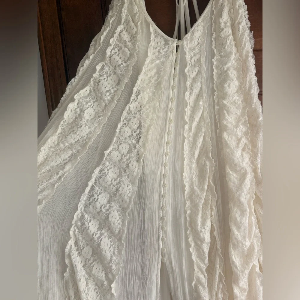 Free People Sweet Sea Lace Maxi Dress 🌿 - Picture 7 of 15